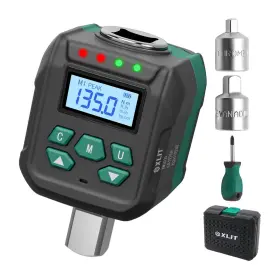 Usa-xb03135 Xlit Digital Torque Adapter 1/2-inch Drive 5-99 Ft.lb/6.8-135 Nm Lcd Display Wi