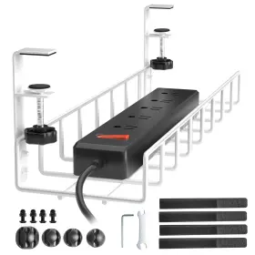 Xpatee 972991630440 Under Desk Cable Management Tray 1 Pack Upgraded Wire No D