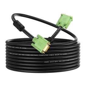 Xxone 661918887345 Vga Cable 15ft To Hd15 Monitor For Pc Laptop Tv Projector15feet