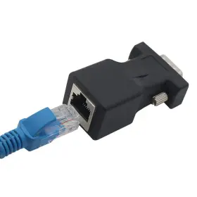 Yiovvom 703063912401 Db9 Rs232 Female Port To Rj45 Connector Card Serial Extender #3