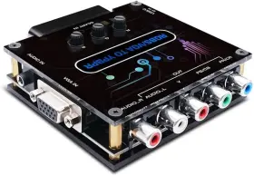 Yunseitym3hp6zn8c1 Yunseity Rgbs Vga Scart To Ypbpr Component Converter 480i 480p 576i 576p 720p 1080i Vide