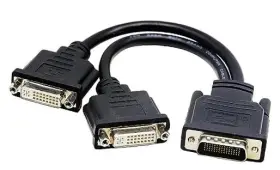 8541597729 Zdycgtime Dms-59 To Dvi Splitter Cable Connector For Dual Monitor Setups Or As