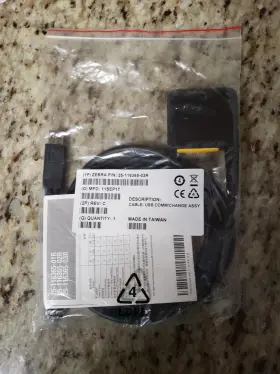 25-116365-03r Zebra Mc9500-k Charge Transfer Cable New
