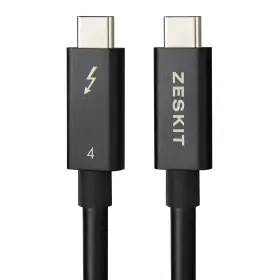 Tb4-nj080 Zeskit Certified Thunderbolt 4 Cable 40gbps 100w Passive 0.8m