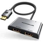 Switchflux Displayport To Dual Dp Adapter 4K 60HZ Mst Splitter 1X2. Fixed Price $24.99.