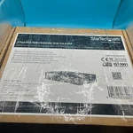 Startech ST124UTPEA 4-PORT Vga Audio Over Cat 5 Video Extender New Open Box. Fixed Price $79.98.
