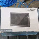 Haiway 11.6IN Portable Tn Led Monitor 1366X768 Hdmi Vga Bnc Av Usb Black. Fixed Price $56.39.