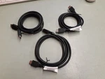 (3) Genuine Hp 917445-003 6' Hdmi Cables Male To Mixed. Fixed Price $18.48.