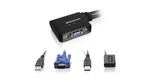 Iogear GCS22U 2-PORT Usb Kvm Switch With Cables And Remote. Fixed Price $20.00.
