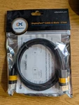 Matters 4K Displayport To (dp Cable) 3 Feet. Fixed Price $10.99.