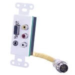Rapidrun 42334 HD15 Wall Plate (white). Fixed Price $28.00.