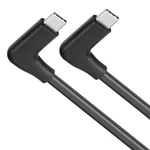 Qces Usb 3.1 Gen 2 Cable 10FT, Right Angle Type Monitor Cord 4K .... Fixed Price $25.91.