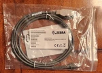 Zebra CBA-U23-S07ZBR 7FT 12V Shielded Usb Power Plus Straight Cable. Fixed Price $30.00.