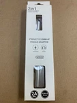 MY032 2-IN-1: Ip To 3.5MM + Female Adapter Silver. Fixed Price $6.09.