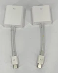 Bundle Of Apple Mini Displayport Adapters A1305 Dvi And A1307 Vga. Fixed Price $7.65.