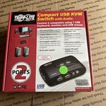 Tripplite Compact Usb Kvm Switch With Audio.. Fixed Price $19.99.