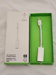 Brand New Belkin Mini Displayport To Hdmi Adapter For 4K Mac Computers 4119F3. Fixed Price $11.10.