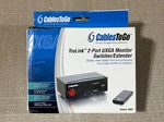 Cablestogo Trulink 2-PORT Uxga Monitor Switcher/extender 39962 Brand New Box. Fixed Price $5.97.