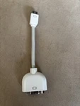 2 Pcs, Genuine Apple Mini Dvi To Vga Adapter Cable For Macbook White. Fixed Price $10.00.