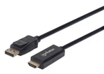 Manhattan Displayport 1.1 To Hdmi Cable, 1080P 60HZ, 1.8M, Male, Dp With. Fixed Price $27.90.