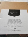 Amazonbasics HL-007263 Displayport To Hdmi Cable Ft.. Fixed Price $9.99.