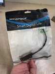 Monoprice Displayport 1.2A To 4K Hdmi Active Adapter, Black 112781. Fixed Price $14.95.