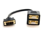 Startech DVISPL1VV Ft Dvi-i Analog To 2X Vga Video Splitter Cable M/f. Fixed Price $18.69.