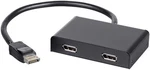 Monoprice Displayport 1.2 To Multi-stream Transport (mst) Hub 2-PO. Fixed Price $11.99.
