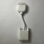 Genuine Apple Dvi (male) Vga (female) Monitor Adapter/cable 603-3342. Fixed Price $12.99.
