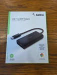 Belkin Hdmi Adapter Usb C 4K/60HZ New Box. Fixed Price $14.50.