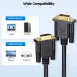 Cable Matters Svga Super Male Monitor Black 6FT (2PACK). Fixed Price $10.99.