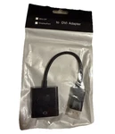4XEM 4XDPDVI 8IN Displayport To Adapter Single Link 24 Plus 5 Black.. Fixed Price $6.00.