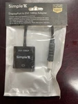 Simple Displayport To Digital M/f Video Adapter 1080P. Fixed Price $15.00.