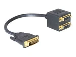 Delock Adapter DVI25 2X 0.2M Dvi-i Female 65051. Fixed Price $16.27.