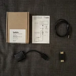 New Belkin B2B137-BLK Hdmi To Vga Adapter Kit With 3.5MM Audio. Fixed Price $11.99.