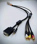 60018 1.5FT Rapidrun Vga (HD15) + 3.5MM Comp Video Stereo Audio Flying Lead. Fixed Price $14.99.