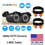 2/4 Pack Cctv Security Cameras 1080P Outdoor/indoor With/without Bnc Cables. Fixed Price $78.00.