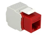 Delock 86344 Red RJ-45 Lsa Keystone Module RJ45 Female CAT.6 Utp. Fixed Price $10.46.