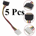 Female 4-PIN Power Drive Adapter Adaptor Cable Molex Ide Sata 15-PIN. Fixed Price $10.98.