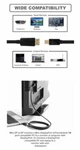 Mini Dp To Displayport Cable Lead Uk 1.8M (apple Thunderbolt Socket Compatible). Fixed Price $9.23.