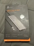 J5 Create JCD398 Usb-c Dual 4K Hdmi 10GBPS Mini Dock New Never Opened. Fixed Price $25.00.