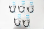 Lot Of 5 C2G Displayport Cable Black 3FT. Fixed Price $14.99.