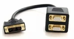 Startech.com 1 Ft Dvi-i Analog To 2X Vga Video Splitter Cable Dvi-h. Fixed Price $11.99.