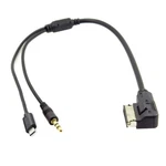 Xiwai Media In Ami Mdi To Stereo 3.5MM Audio & Usb-c Aux Adapter Cable Black. Fixed Price $22.06.