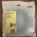 Lindy 3M To Dvi-d, Dual Link, Male Cable, Gold Line 36203. Fixed Price $18.99.