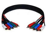 Monoprice 1.5FT 22AWG 5-RCA Component Video/audio Coaxial Cable (RG-59/U) Blac. Fixed Price $19.95.