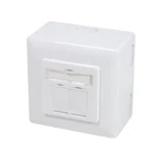 Logilink NP0039A Socket CAT.6 Junction Box Undermount And Surface 2XRJ45 Stp White. Fixed Price $13.81.