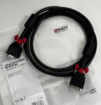 Lindy Premium Svga Monitor Extension Cable (black), 2 - 36393. Fixed Price $18.00.