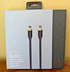 Austere 5S-OPT1-2.0M V-series Adesign Optical Audio Cable Pure Gold (2021). Fixed Price $20.00.