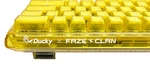 Ducky X Faze Clan One 3 Mini Aura Yellow Limited Edition Keyboard. Fixed Price $158.72.